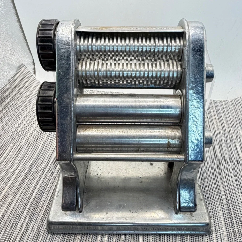 Vintage Columbus Italy Pasta Roller‎ 12256 Modello e Marchio Depositati No Crank